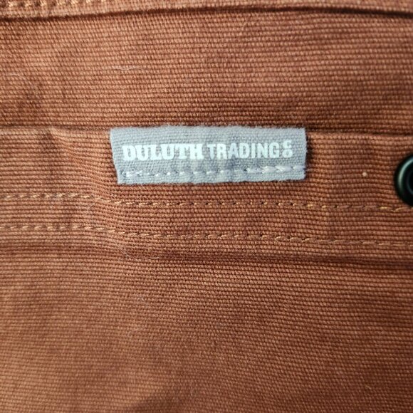 Duluth Trading Company Men's Flex Firehose Shorts Size 30 Rust Orange - Picture 4 of 4